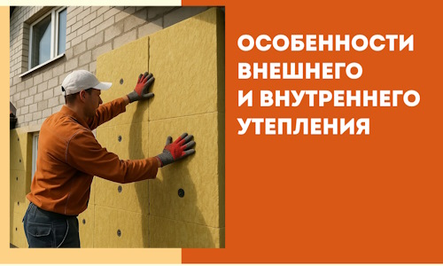 Какие особенности внешнего и внутреннего утепления в Шелехове